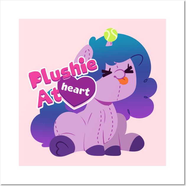 Plushie At Heart (Izzy) Wall Art by BefishProductions